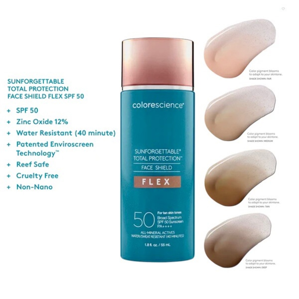 Colorescience Sunforgettable Total Protection Face Shield Flex SPF 50 Sunscreen